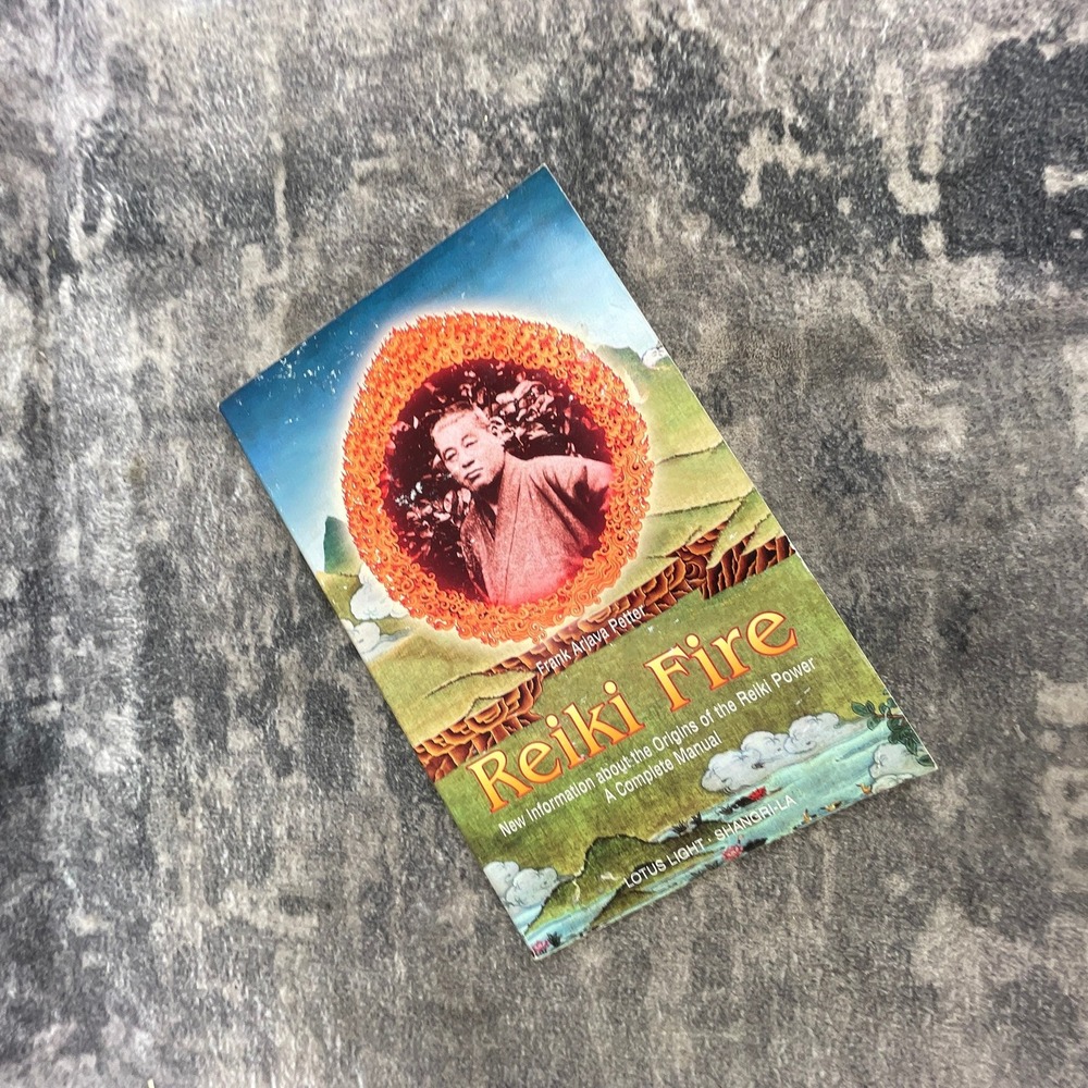 Reiki Fire Frank Arjava Petter Paperback Book Lotus Light Shangri-La Healing